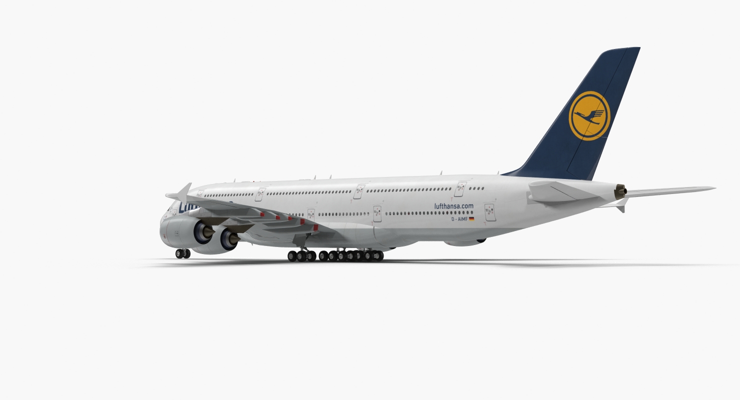 Airbus A380 1000 Air France 3D